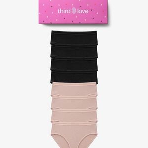 Thirdlove NIB Mid Rise Brief Bundle